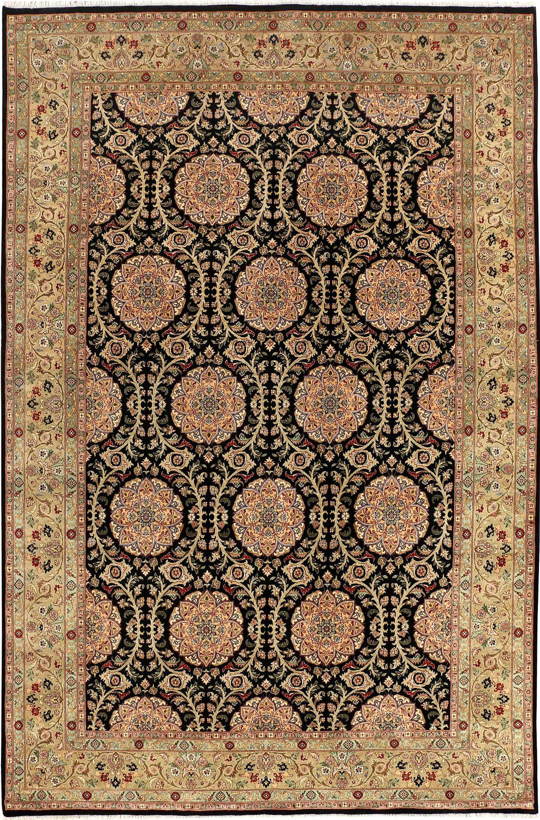 Black Mahal 6' x 9' 2 - No. 52413 - ALRUG Rug Store