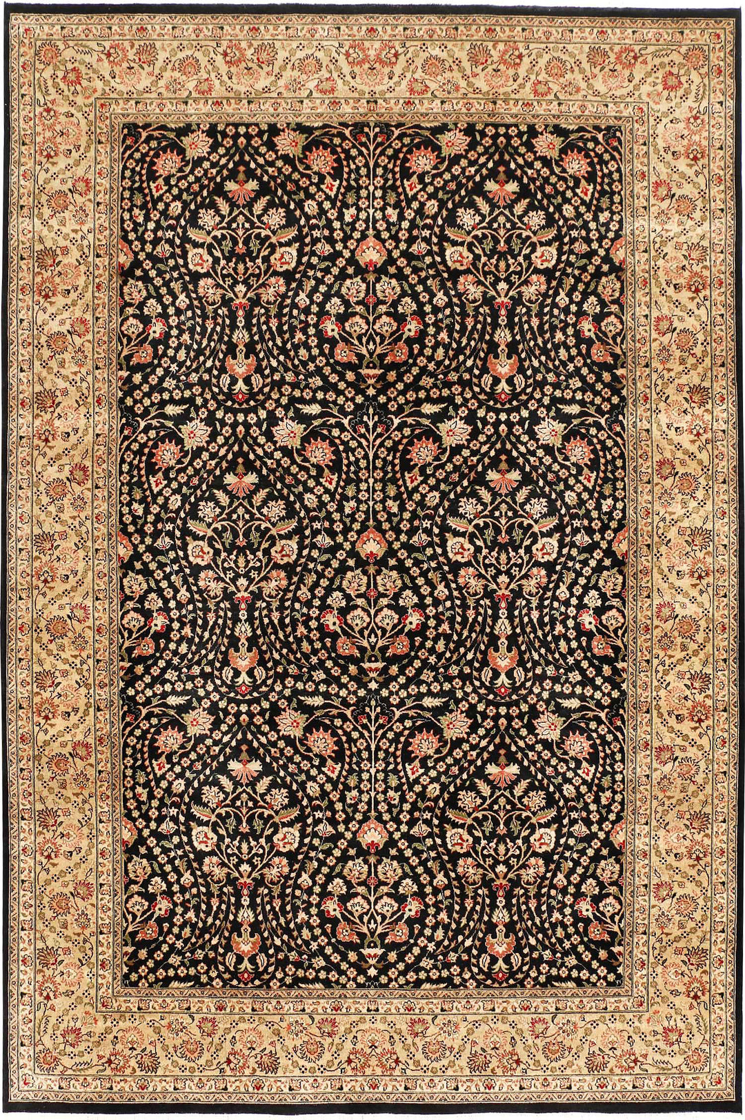 Black Mahal 6' 1 x 9' 2 - No. 52420 - ALRUG Rug Store