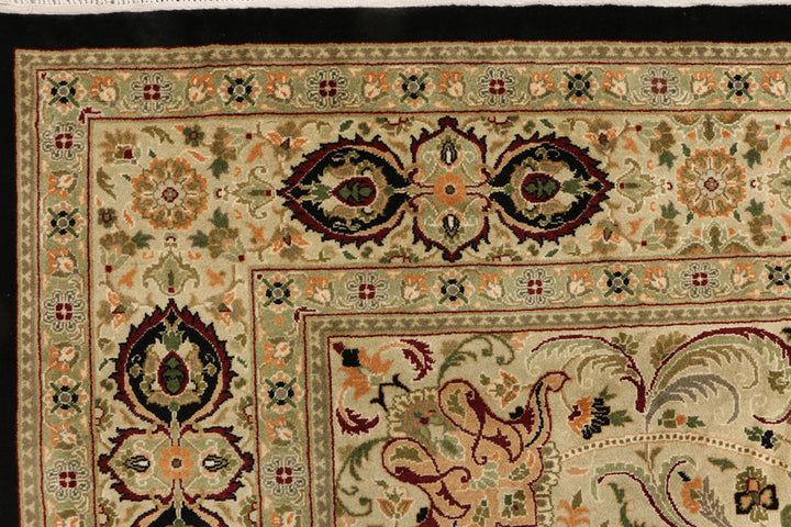 Black Kirman 6' 1 x 8' 11 - No. 52421 - ALRUG Rug Store