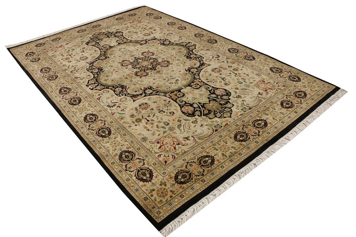 Black Kirman 6' 1 x 8' 11 - No. 52421 - ALRUG Rug Store