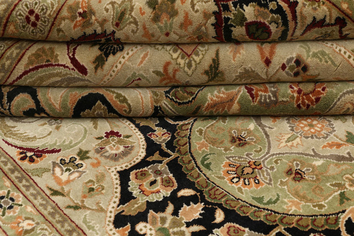 Black Kirman 6' 1 x 8' 11 - No. 52421 - ALRUG Rug Store