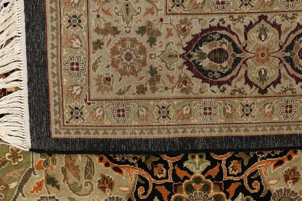 Black Kirman 6' 1 x 8' 11 - No. 52421 - ALRUG Rug Store