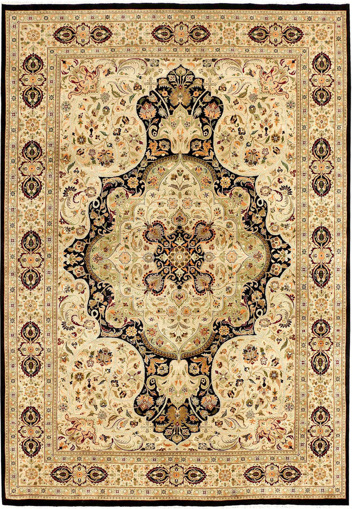 Black Kirman 6' 1 x 8' 11 - No. 52421 - ALRUG Rug Store