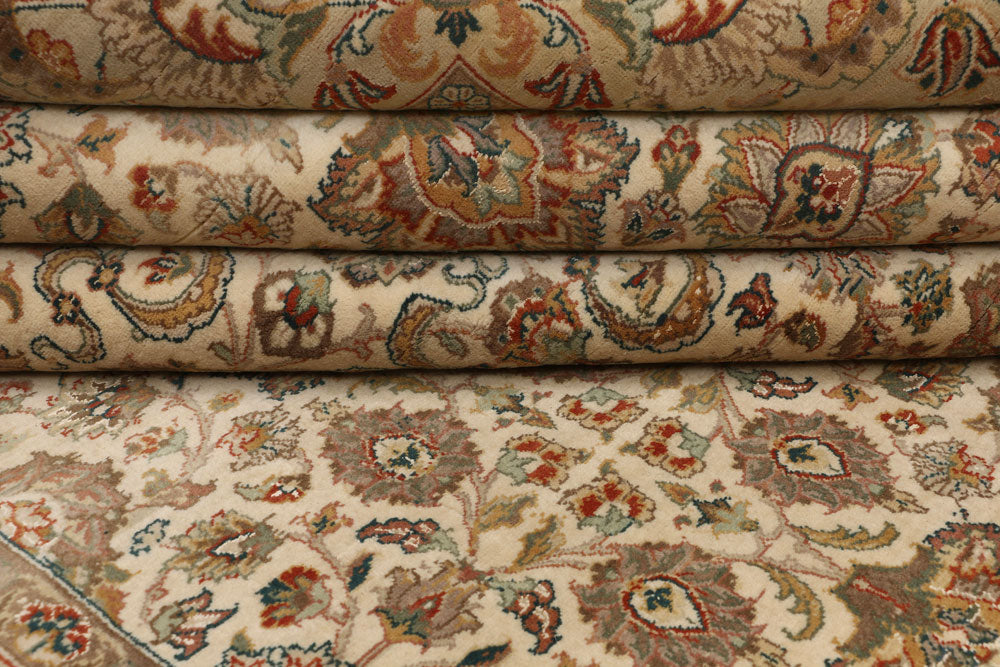 Blanched Almond Mahal 6' 1 x 8' 6 - No. 52422 - ALRUG Rug Store