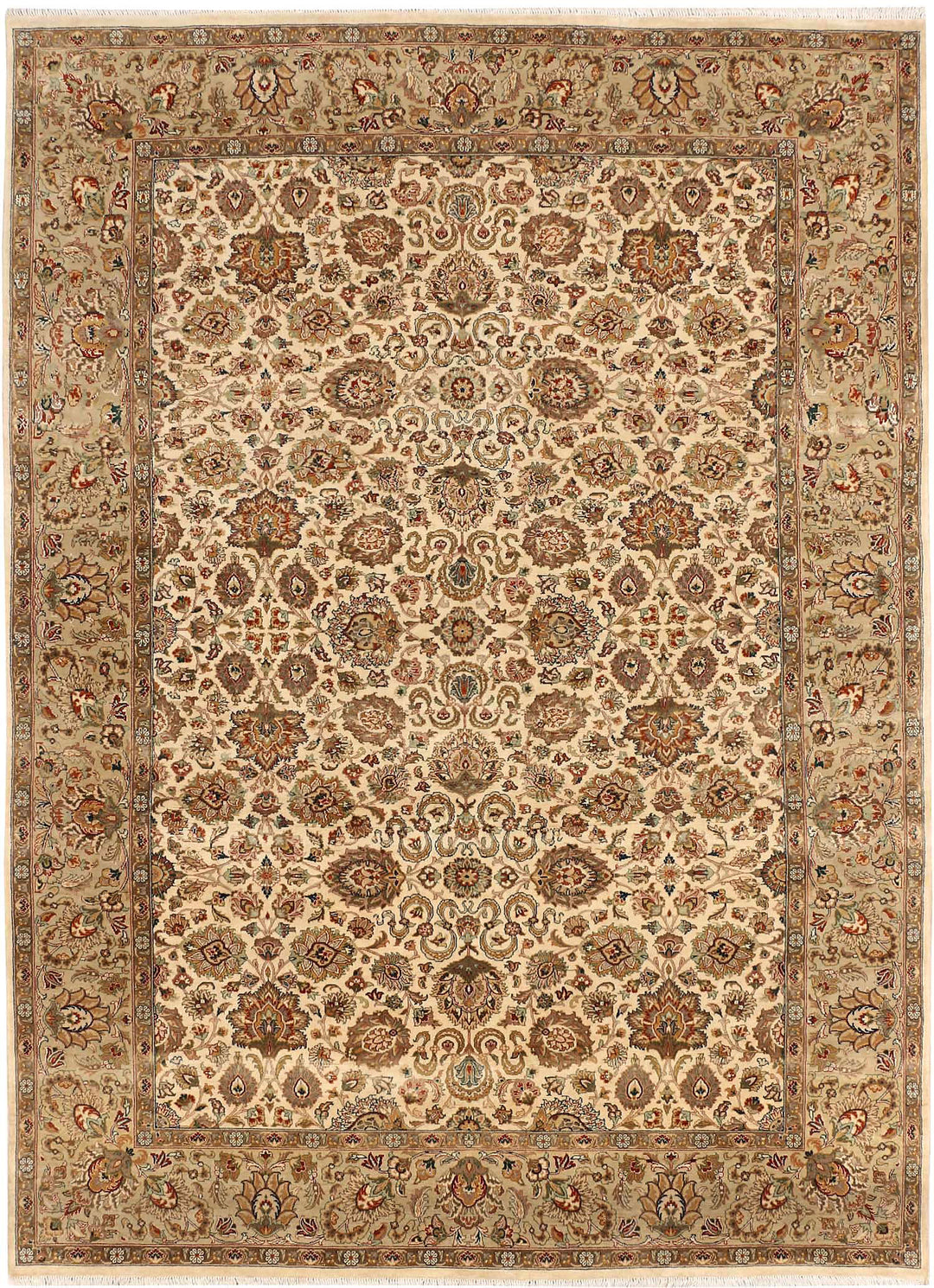 Blanched Almond Mahal 6' 1 x 8' 6 - No. 52422 - ALRUG Rug Store