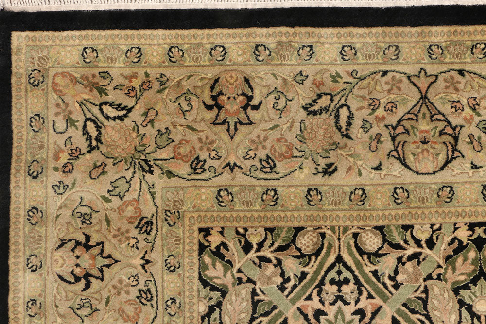 Black Sultanabad 6' 1 x 9' 3 - No. 52423 - ALRUG Rug Store