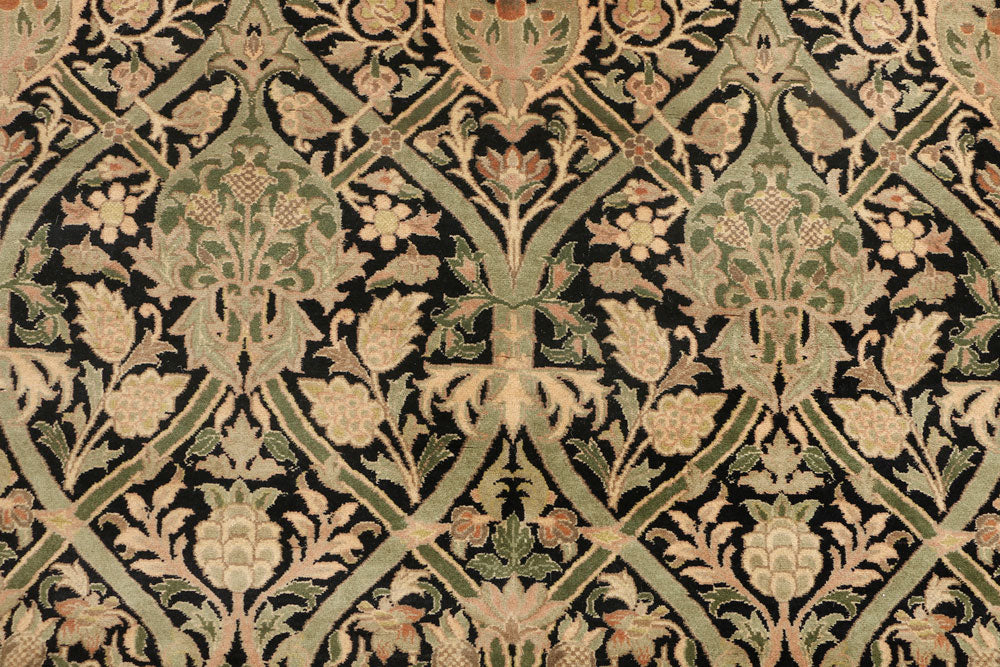 Black Sultanabad 6' 1 x 9' 3 - No. 52423 - ALRUG Rug Store