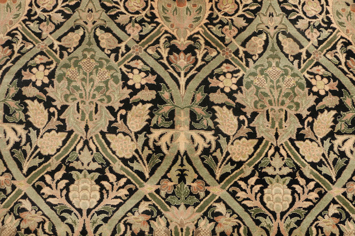 Black Sultanabad 6' 1 x 9' 3 - No. 52423 - ALRUG Rug Store