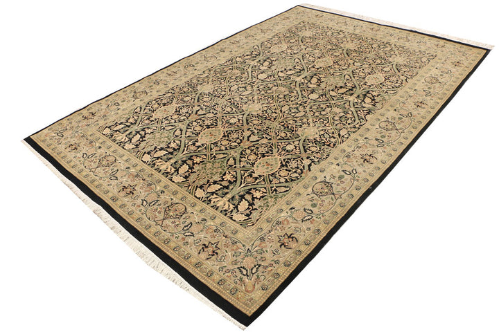 Black Sultanabad 6' 1 x 9' 3 - No. 52423 - ALRUG Rug Store