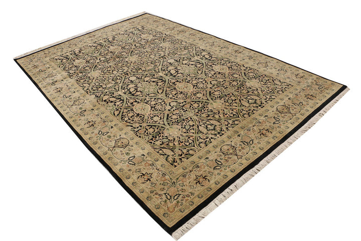 Black Sultanabad 6' 1 x 9' 3 - No. 52423 - ALRUG Rug Store