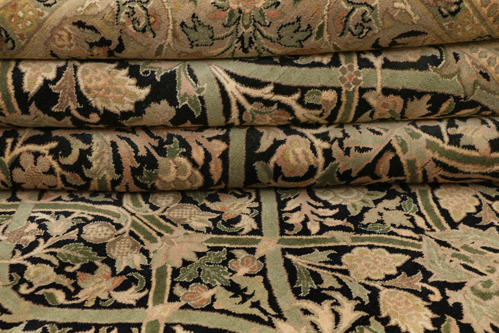 Black Sultanabad 6' 1 x 9' 3 - No. 52423 - ALRUG Rug Store