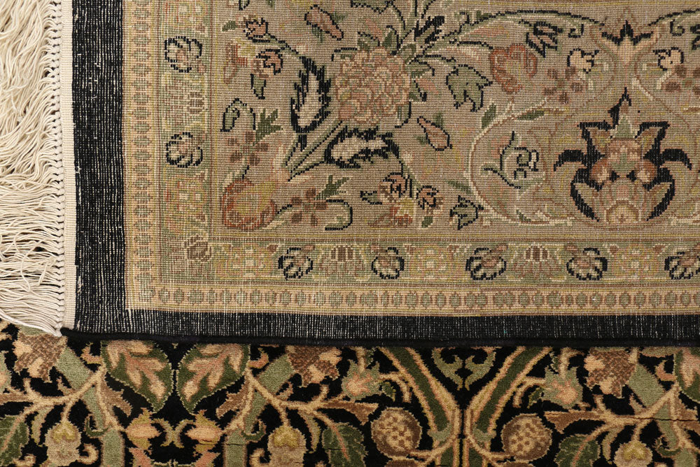 Black Sultanabad 6' 1 x 9' 3 - No. 52423 - ALRUG Rug Store