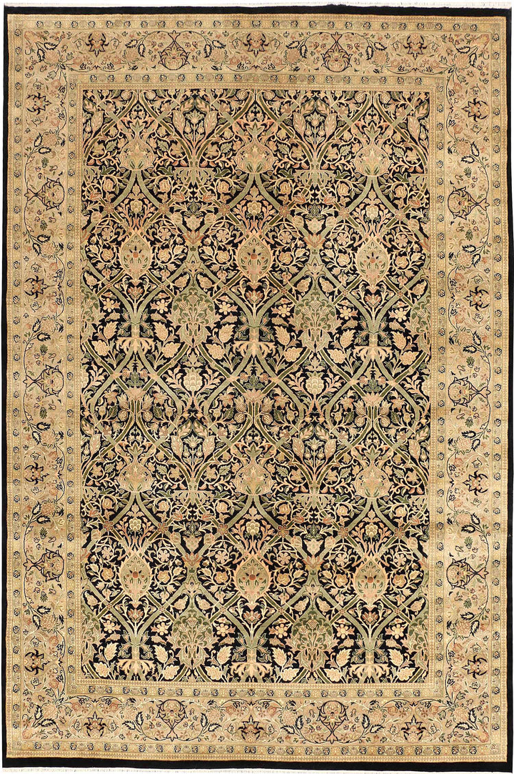Black Sultanabad 6' 1 x 9' 3 - No. 52423 - ALRUG Rug Store