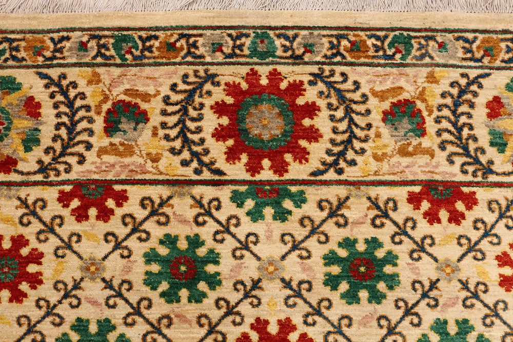 Blanched Almond Mahal 6' 3 x 8' 11 - No. 52431 - ALRUG Rug Store