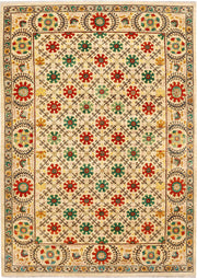 Blanched Almond Mahal 6' 3 x 8' 11 - No. 52431 - ALRUG Rug Store