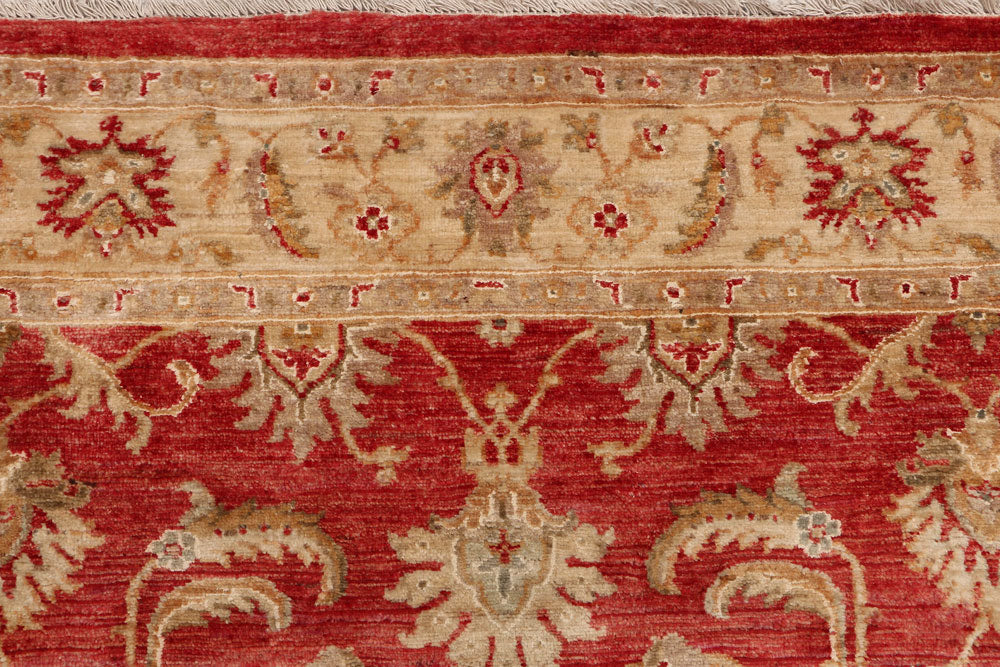 Orange Red Ziegler 4' 6 x 6' 6 - No. 52437 - ALRUG Rug Store