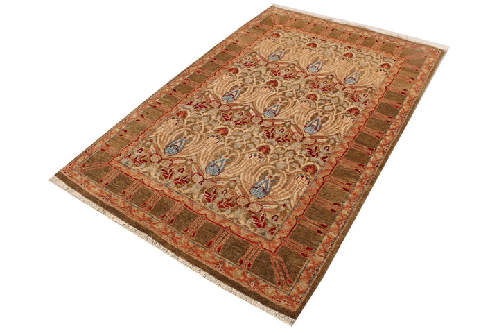 Multi Colored Ziegler 4' x 6' 1 - No. 52438 - ALRUG Rug Store