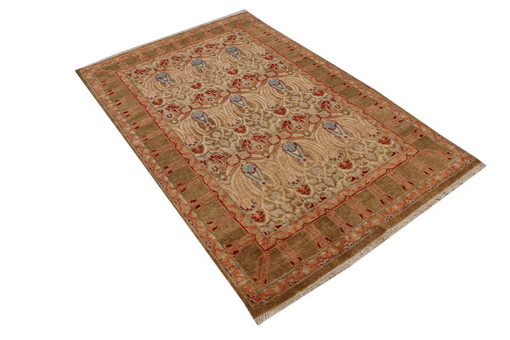 Multi Colored Ziegler 4' x 6' 1 - No. 52438 - ALRUG Rug Store