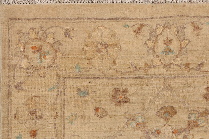 Blanched Almond Oushak 2'  7" x 9'  11" - No. QA66417