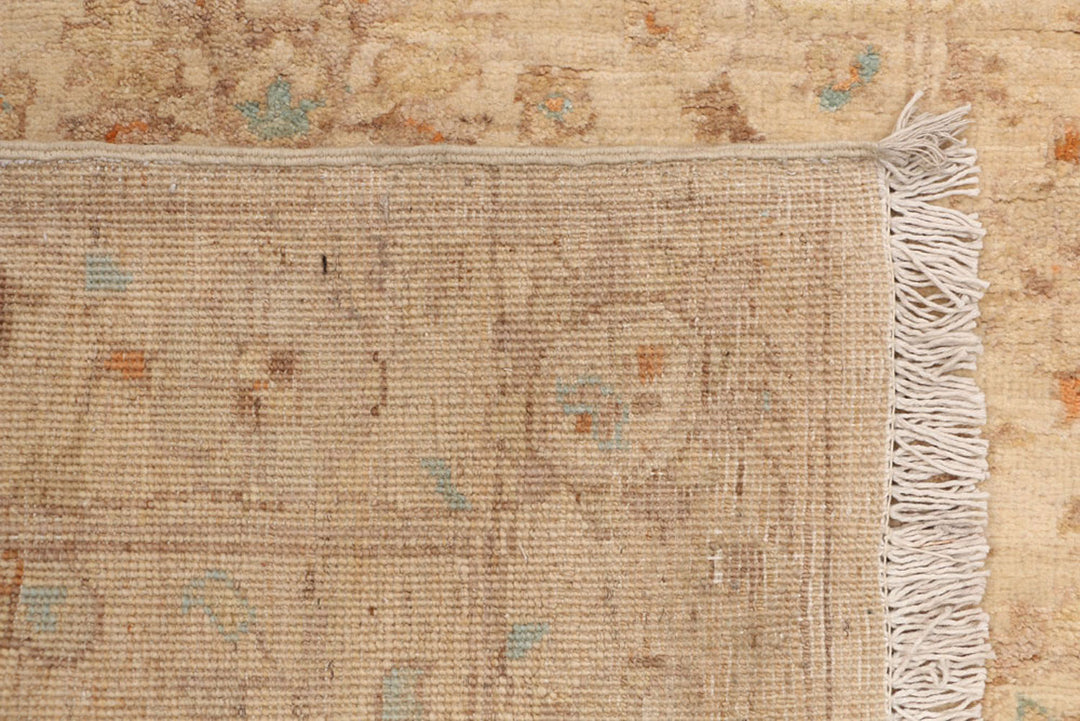 Blanched Almond Oushak 2'  7" x 9'  11" - No. QA66417