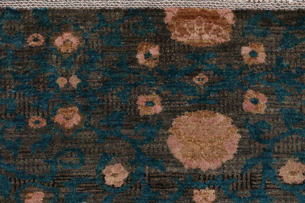 Teal Gabbeh 4' 3 x 6' 1 - No. 52455 - ALRUG Rug Store