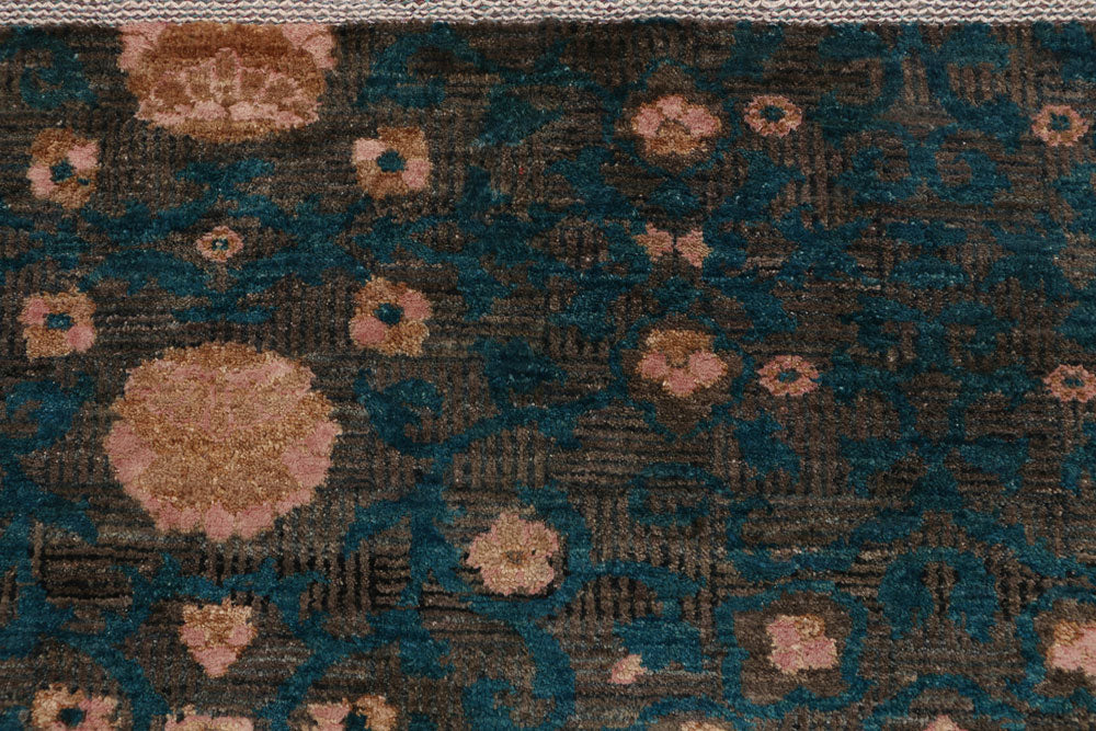 Teal Gabbeh 4' 3 x 6' 1 - No. 52455 - ALRUG Rug Store