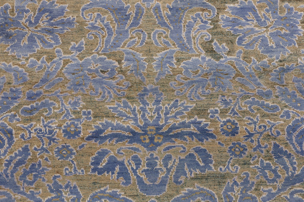 Slate Blue Ikat 3' 11 x 5' 11 - No. 52457 - ALRUG Rug Store