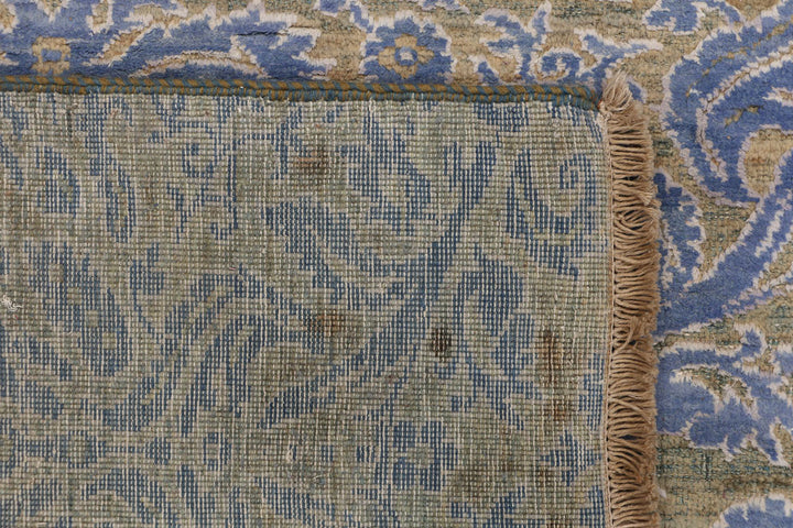 Slate Blue Ikat 3' 11 x 5' 11 - No. 52457 - ALRUG Rug Store