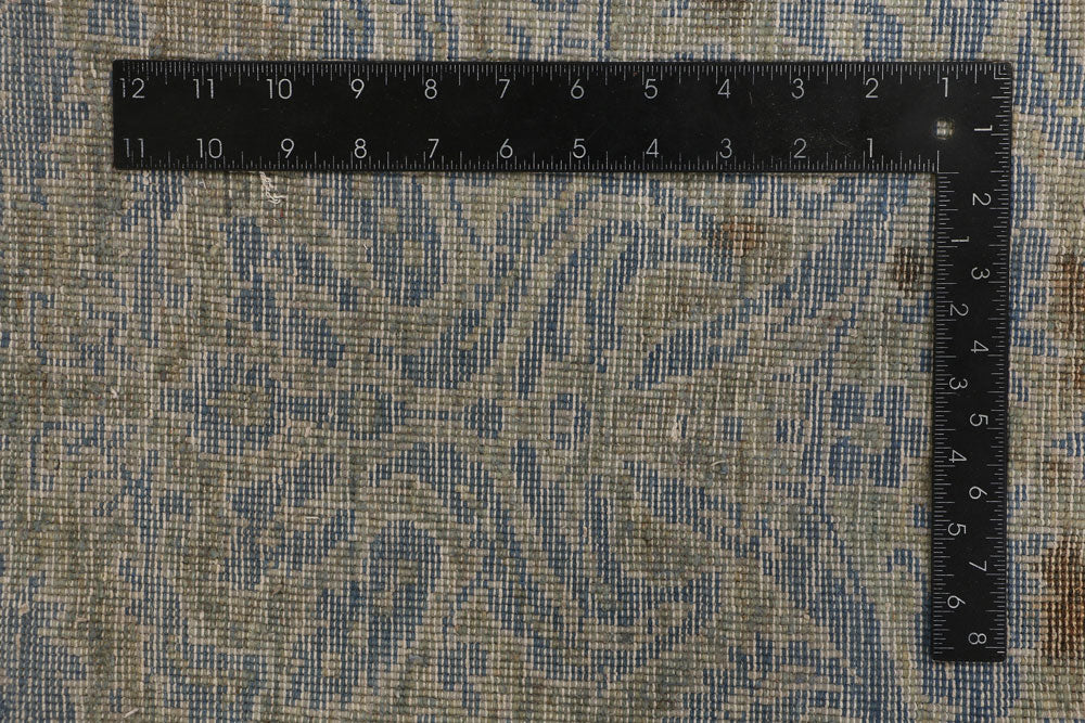 Slate Blue Ikat 3' 11 x 5' 11 - No. 52457 - ALRUG Rug Store