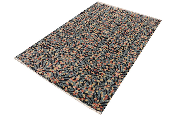 Multi Colored Gabbeh 4' 4 x 6' 4 - No. 52464 - ALRUG Rug Store