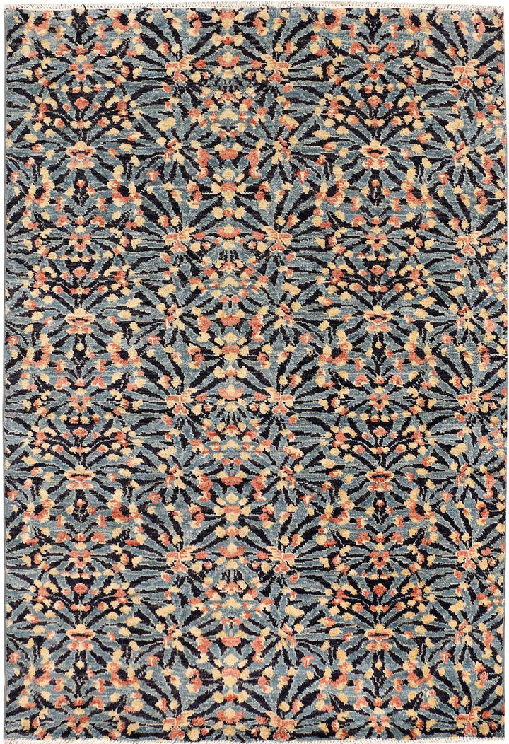 Multi Colored Gabbeh 4' 4 x 6' 4 - No. 52464 - ALRUG Rug Store