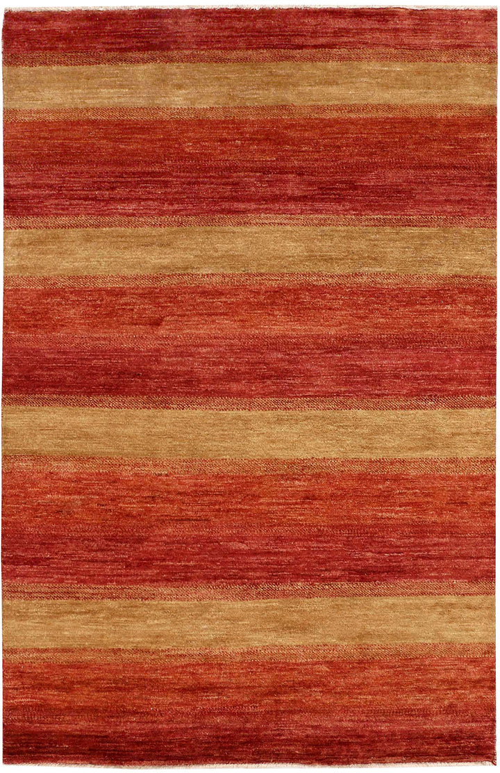 Multi Colored Gabbeh 4' x 6' 2 - No. 52467 - ALRUG Rug Store