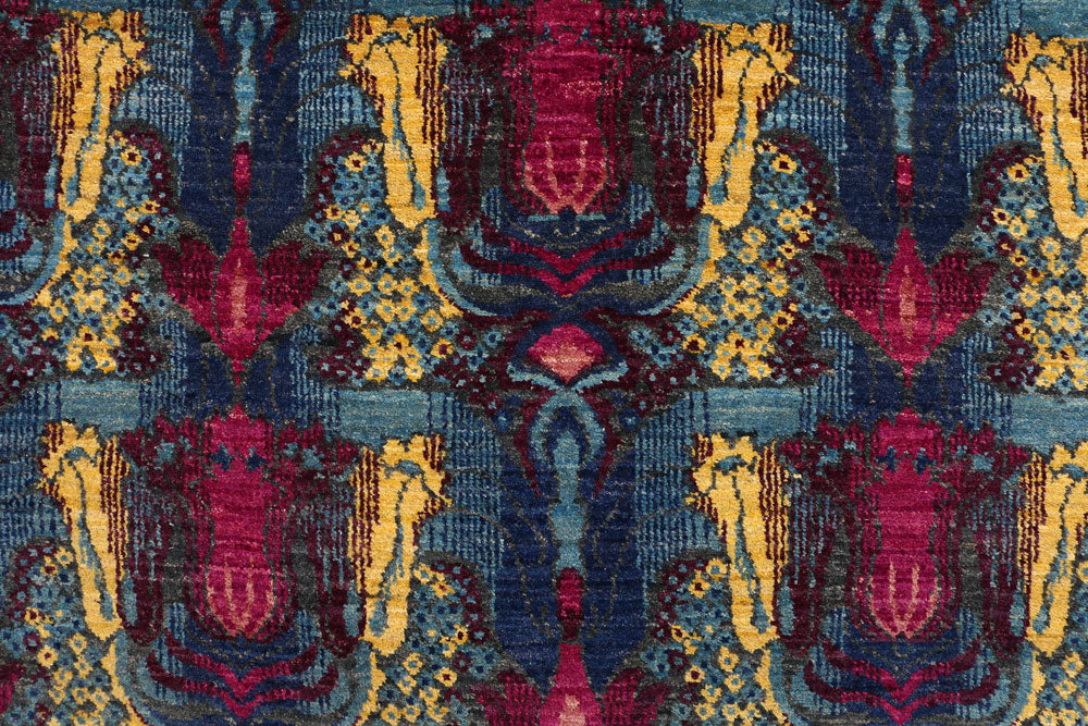 Multi Colored Gabbeh 3' 11 x 10' 2 - No. 52471 - ALRUG Rug Store