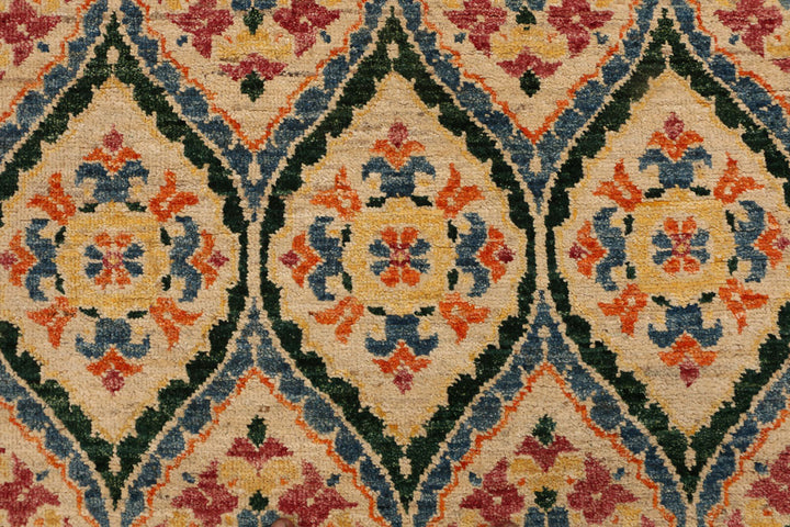 Multi Colored Ikat 3' 1 x 5' 3 - No. 52477 - ALRUG Rug Store