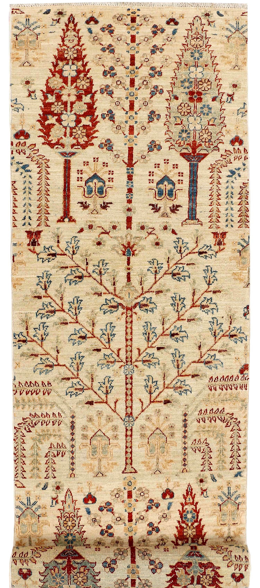 Blanched Almond Gabbeh 2' 5 x 9' 9 - No. 52479 - ALRUG Rug Store