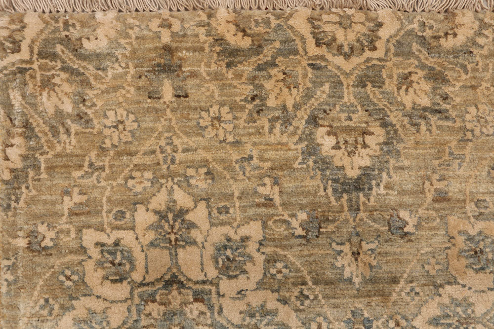 Dark Khaki Ikat 2' 6 x 11' 5 - No. 52480 - ALRUG Rug Store