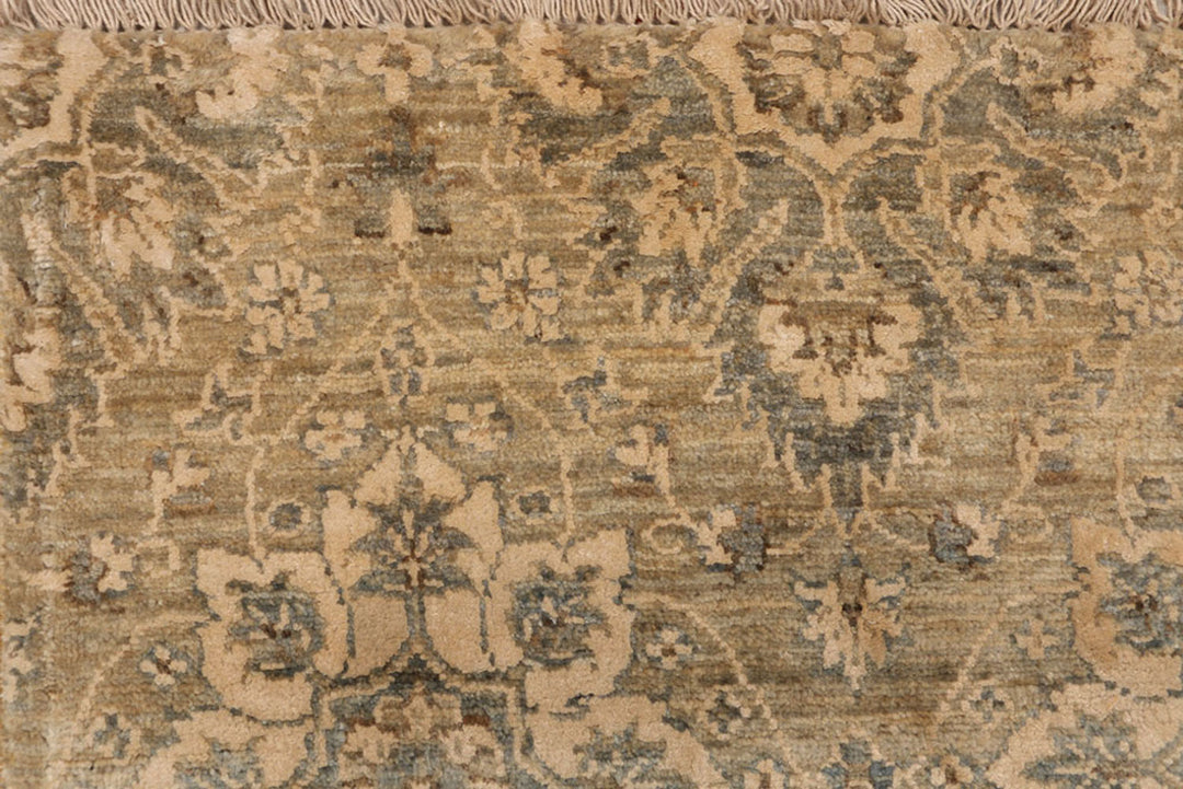 Dark Khaki Ikat 2'  6" x 11'  5" - No. QA90956