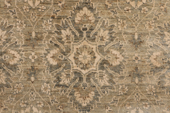 Dark Khaki Ikat 2' 6 x 11' 5 - No. 52480 - ALRUG Rug Store