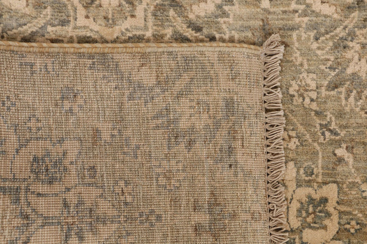 Dark Khaki Ikat 2'  6" x 11'  5" - No. QA90956