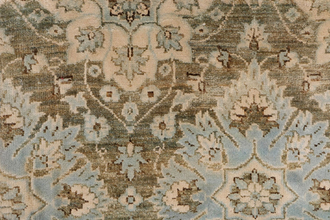 Dark Khaki Gabbeh 2'  5" x 14' " - No. QA13192