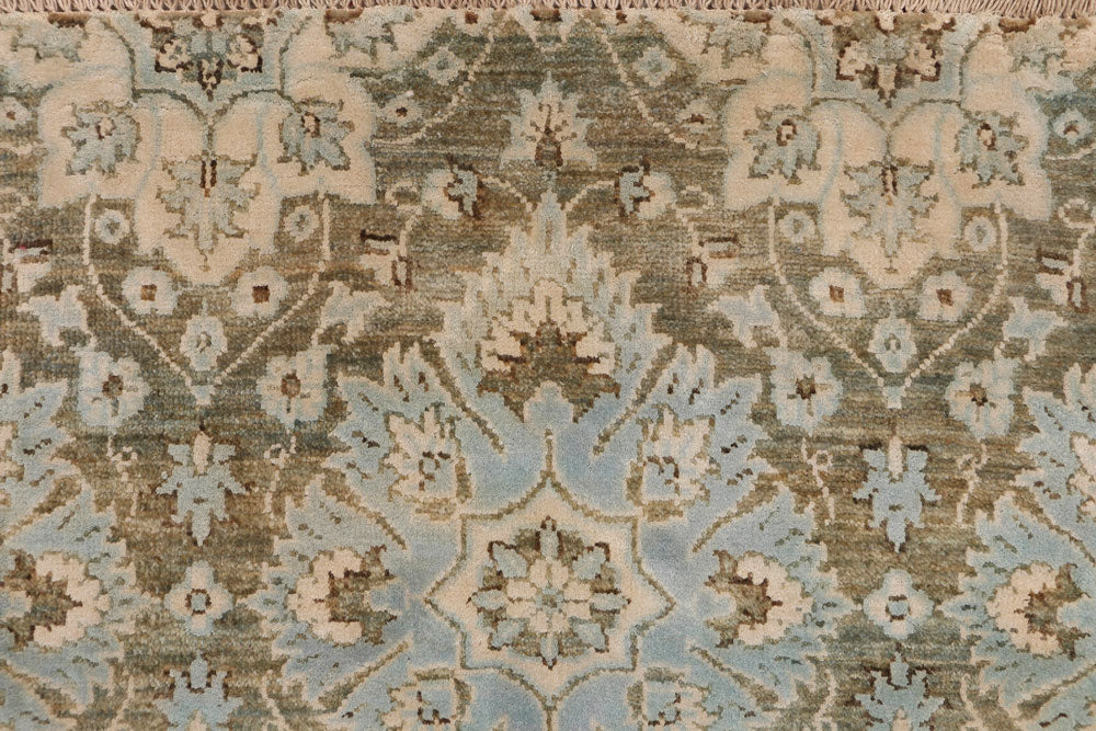 Dark Khaki Gabbeh 2' 5 x 14' - No. 52483 - ALRUG Rug Store