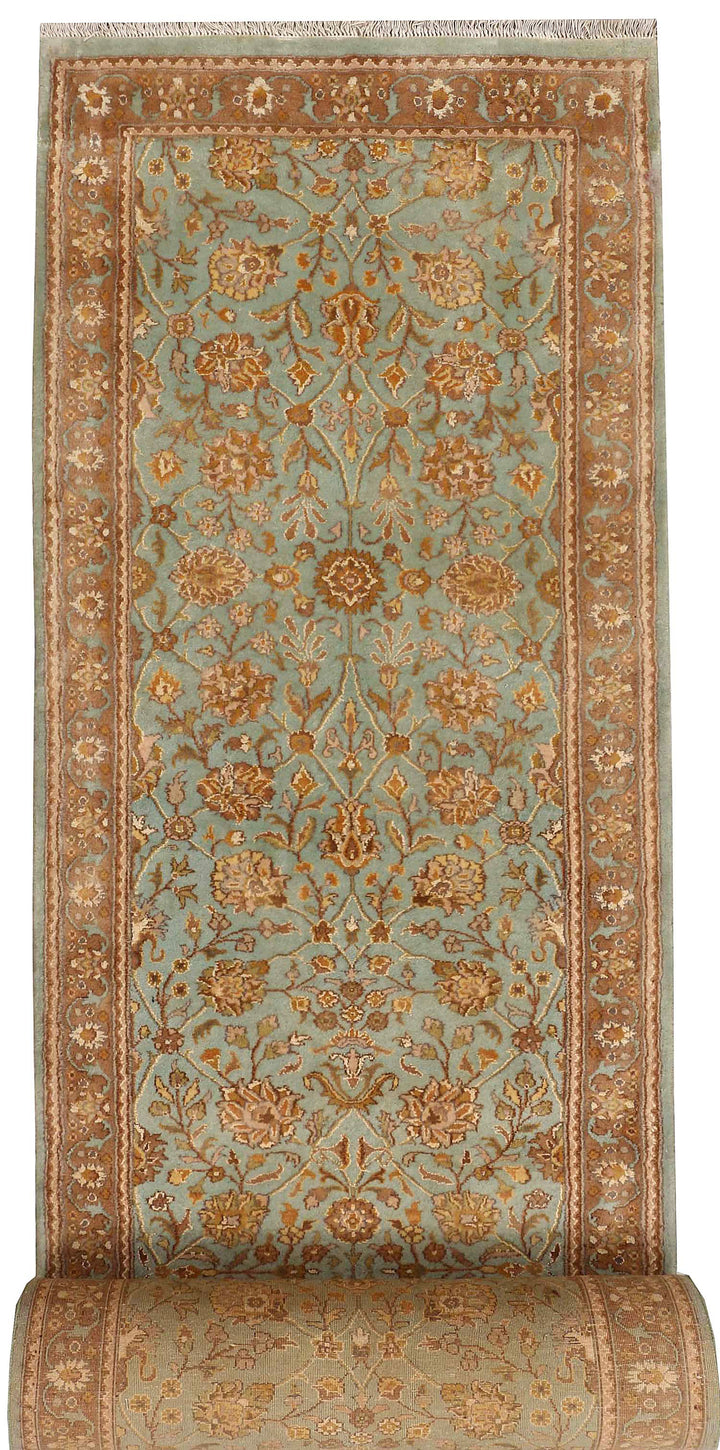 Dark Sea Green Mahal 2'  8" x 18'  2" - No. QA28684