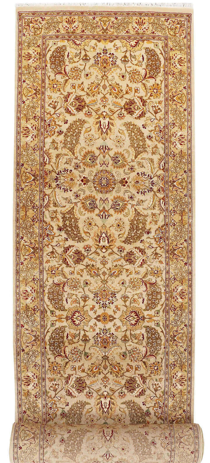 Blanched Almond Mahal 2' 6 x 12' 8 - No. 52485 - ALRUG Rug Store