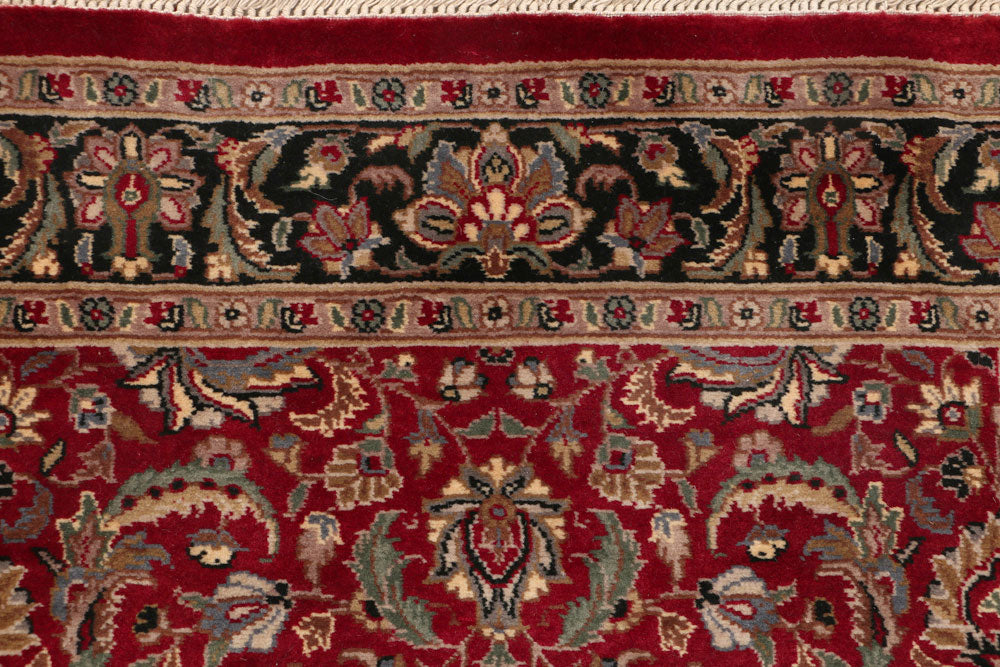 Maroon Mahal 2' 7 x 8' 9 - No. 52490 - ALRUG Rug Store