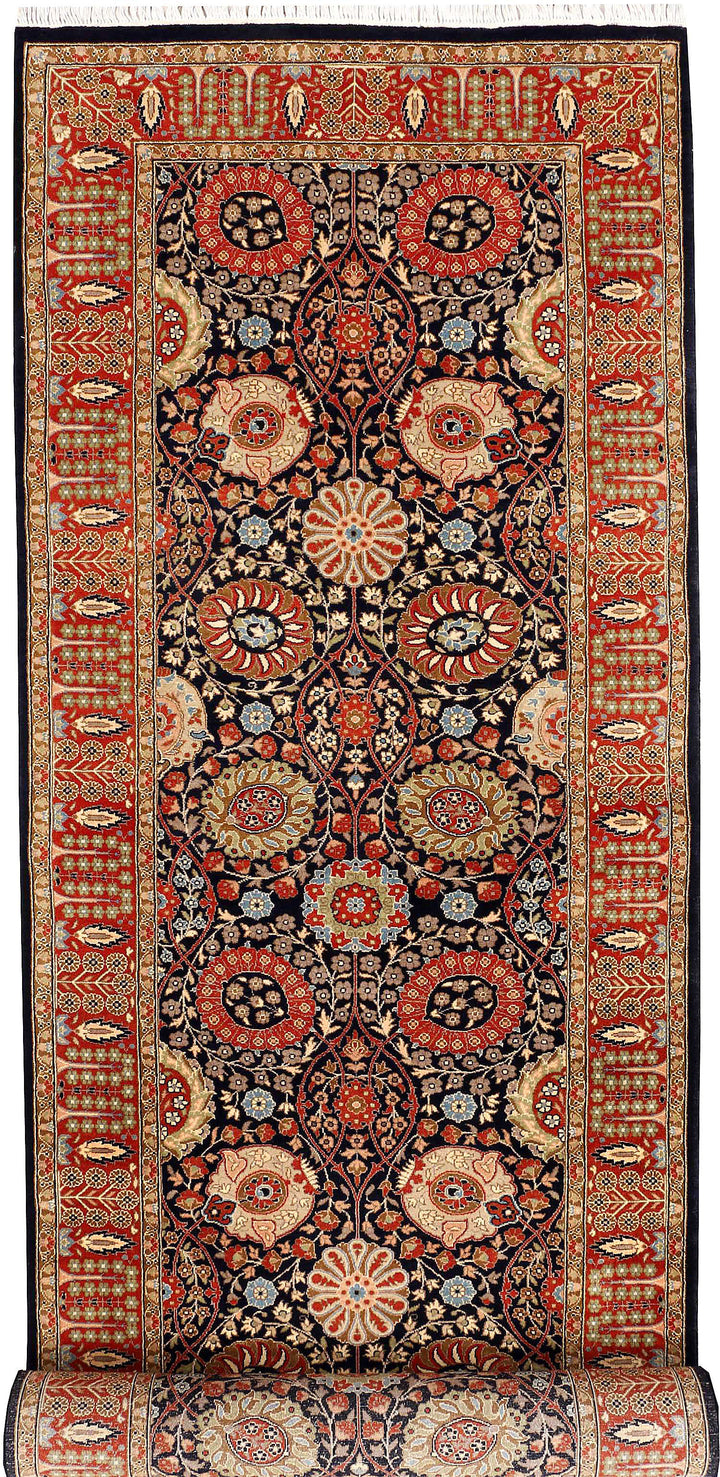 Black Sultanabad 3' 1 x 12' - No. 52497 - ALRUG Rug Store