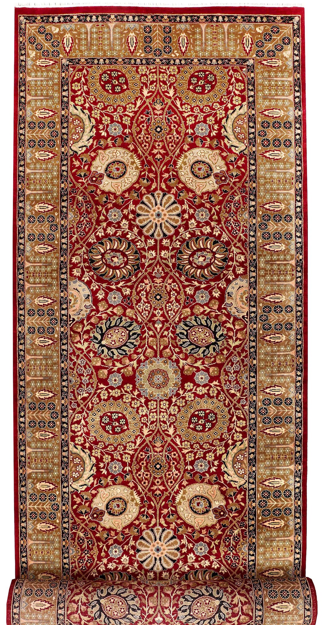 Firebrick Sultanabad 3' 1 x 12' 2 - No. 52498 - ALRUG Rug Store