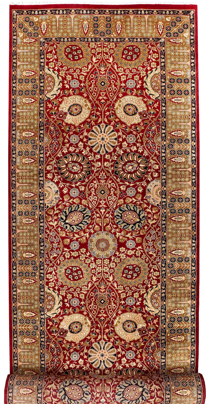 Firebrick Sultanabad 3' 1 x 12' 2 - No. 52498 - ALRUG Rug Store