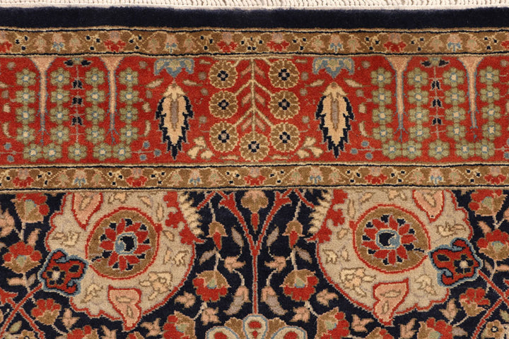 Black Sultanabad 3'  1" x 11'  4" - No. QA14919