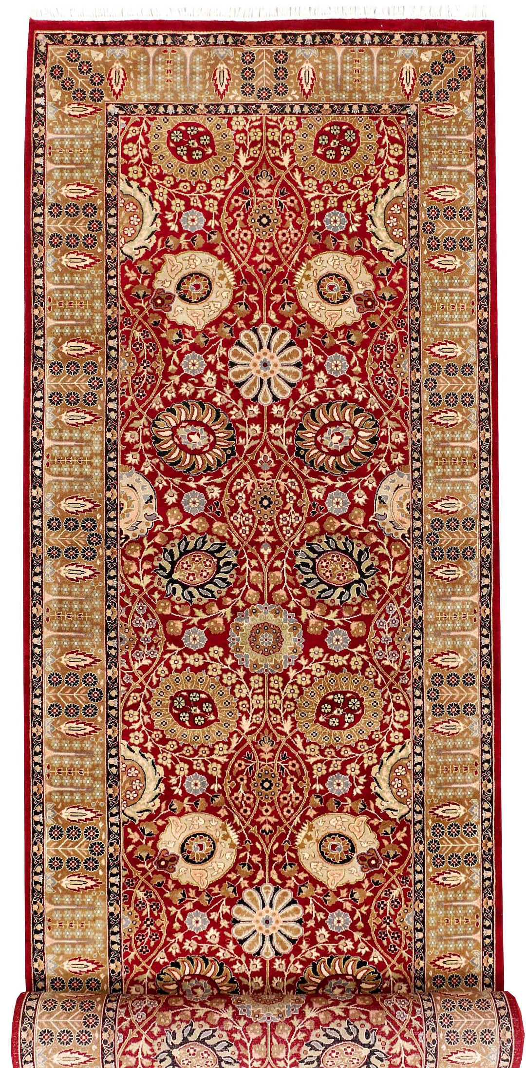 Firebrick Sultanabad 3' x 12' 2 - No. 52500 - ALRUG Rug Store