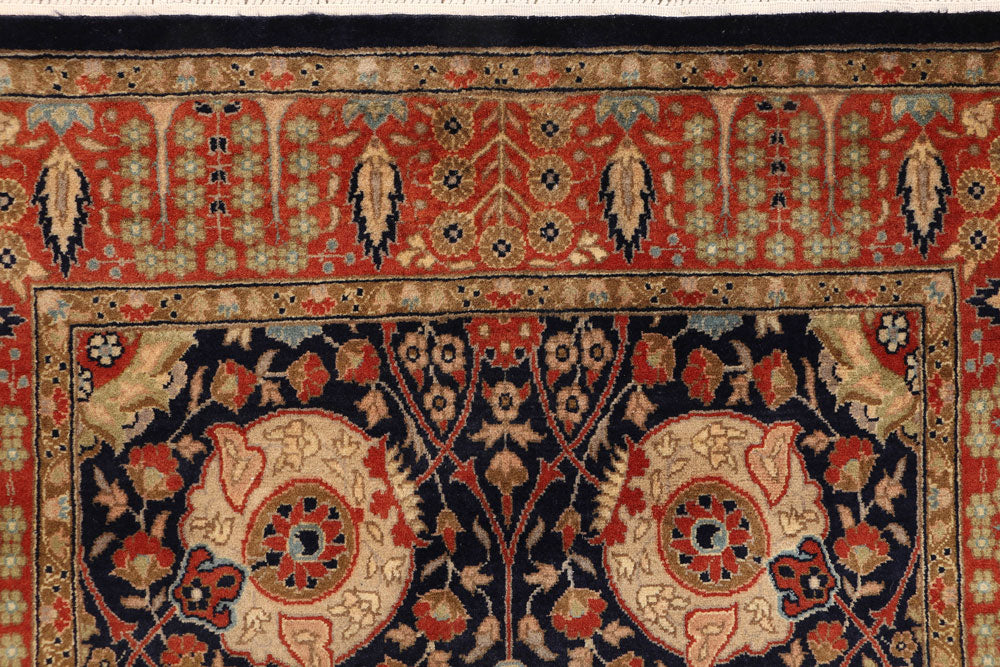 Midnight Blue Sultanabad 3' x 12' 4 - No. 52502 - ALRUG Rug Store